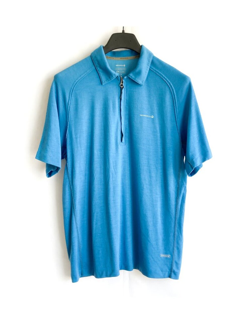 Merrell Coppertec Merino Wool Blend Quarter Zip Breathable Sport